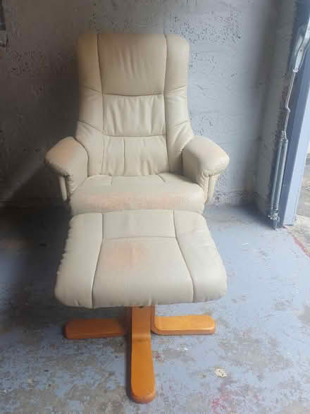 Photo of free Recliner chair & footstool (Edinburgh EH9) #2