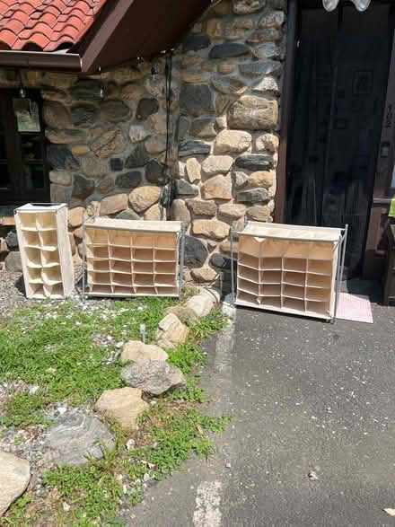 Photo of free Shoe holders (102 n Washington Ave hartsd) #1