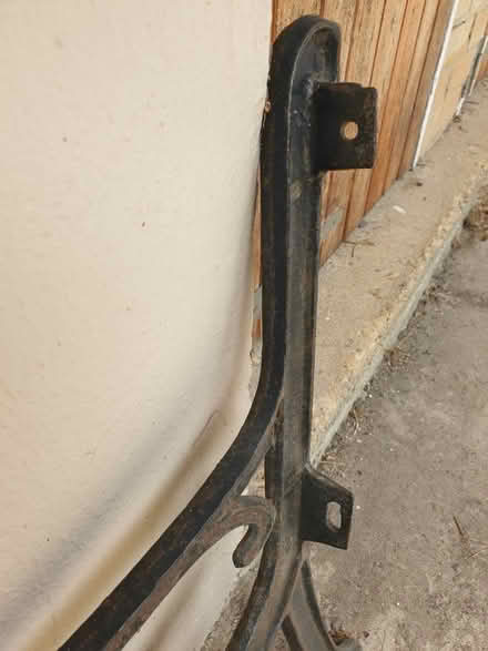 Photo of free Metal-work ends for a child's bench (Neithrop OX16) #3