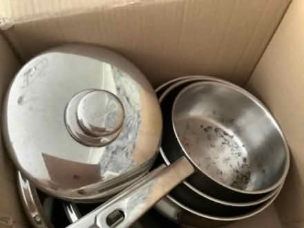 Photo of free Set of 3 “Stellar” Pans with Lids (Saham Toney IP25) #1