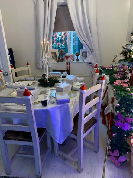 Photo of free Table & 4 shabby chic chairs (Bromley BR2) #1