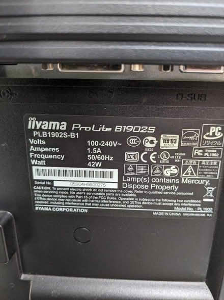 Photo of free Computer monitor (Barnehurst DA7) #3
