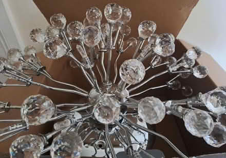 Photo of free Crystal balls ceiling lamp (Thorntonhall G74) #1