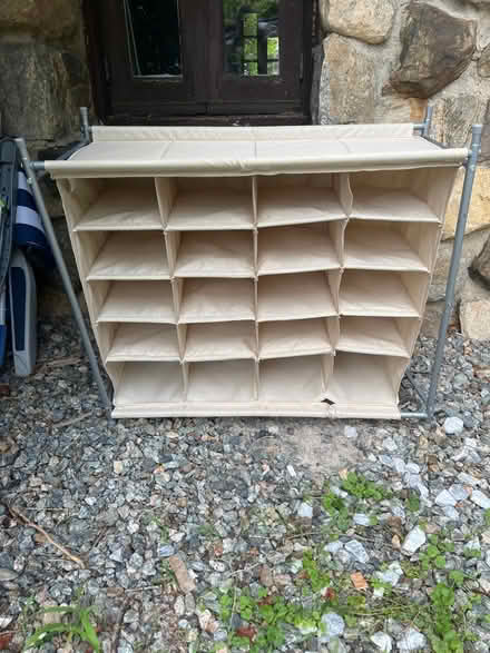 Photo of free Shoe rack used (102 n Washington Ave hartsd) #1
