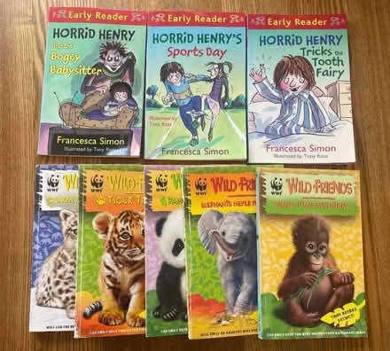 Photo of free Early reader books, Horrid Henry and WWF (Spital CH62) #1