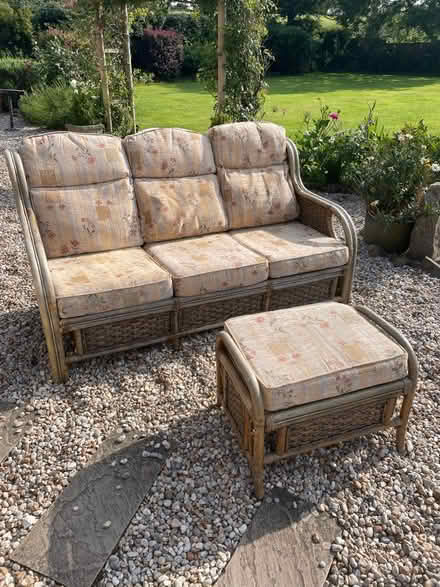 Photo of free Three Seater Bamboo Settee (Slyne with Hest LA2) #1