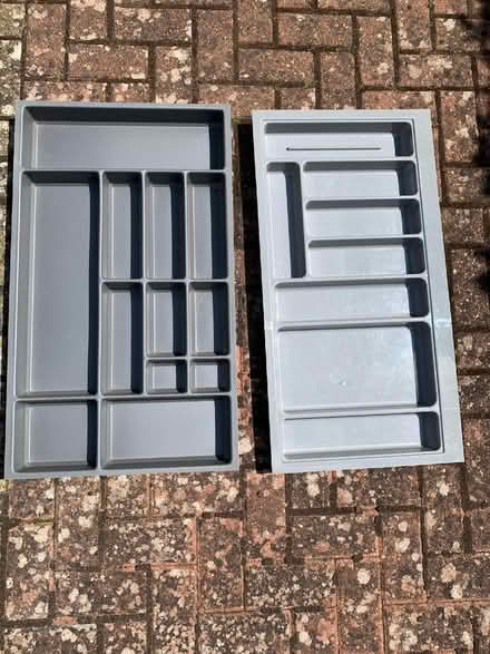 Photo of free Two plastic cutlery trays (Datchworth Green SG3) #1