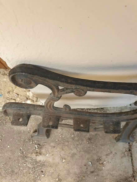 Photo of free Metal-work ends for a child's bench (Neithrop OX16) #1