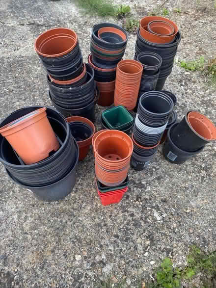 Photo of free Plastic garden plant pots (GU14) #1