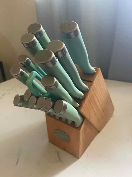 Photo of free Knife set + Block (Arcata) #1
