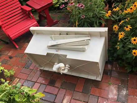Photo of free 43.5” W double bowl utility sink (Columbia Heights (Monroe St)) #1