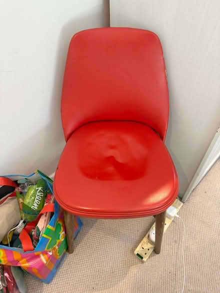 Photo of free Red chair (Brixton, SW2) #1