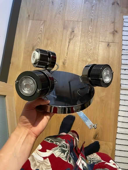 Photo of free Black spotlight fitting (EC1V) #2