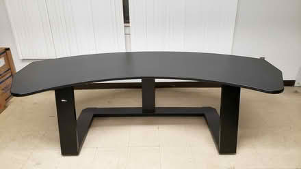 Photo of free large curved table (Burlington) #2