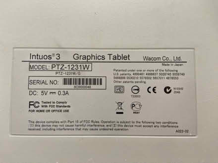 Photo of free 2 Wacom tablets (large and small) (Chessington, Surrey) #3