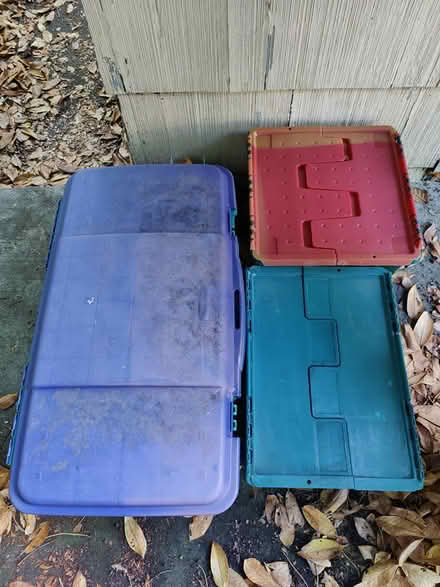 Photo of free 3 storage bins (Victory Heights/LakeCity) #1