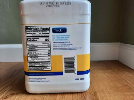 Photo of free beverage thickener (south San Carlos near Alameda) #2