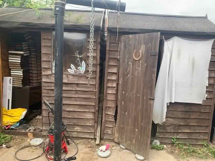 Photo of free X2 sheds and lots of garden wood (Hayes UB3) #1