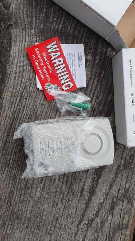 Photo of free Shed alarms (Lower Green TN2) #2