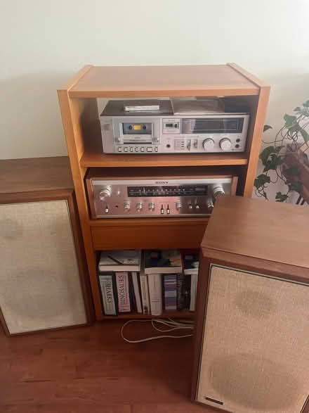 Photo of free Radio cart with big speakers (02464 - Upper Falls/Highlands) #1