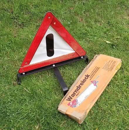 Photo of free Fold-up Warning triangle (Hinckley LE10) #2