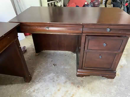 Photo of free Cherry wood desk (St charles il) #2