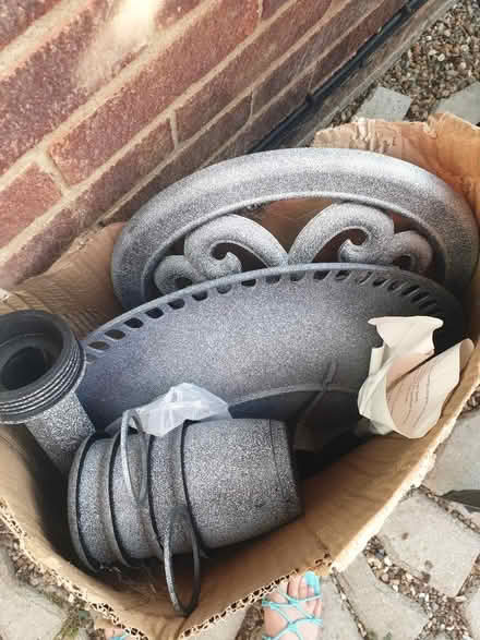 Photo of free Bird table/feeder plastic. Never been put together (Eastbourne BN21) #1