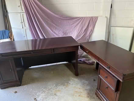 Photo of free Cherry wood desk (St charles il) #3
