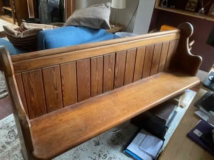 Photo of free Church pew/bench (Whitehill TN6) #1
