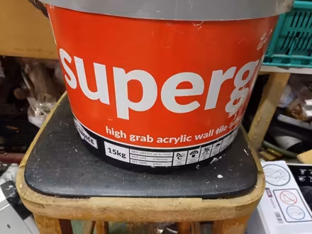 Photo of free Tile adhesive (Ryecroft WS3) #2