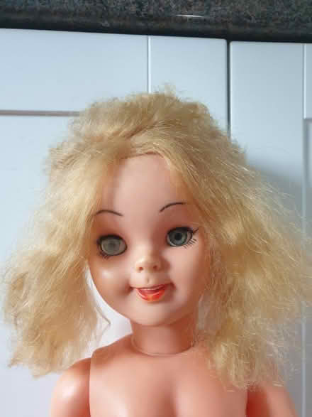 Photo of free Vintage doll 30 inches tall (76cm) (Hitchin SG4) #2