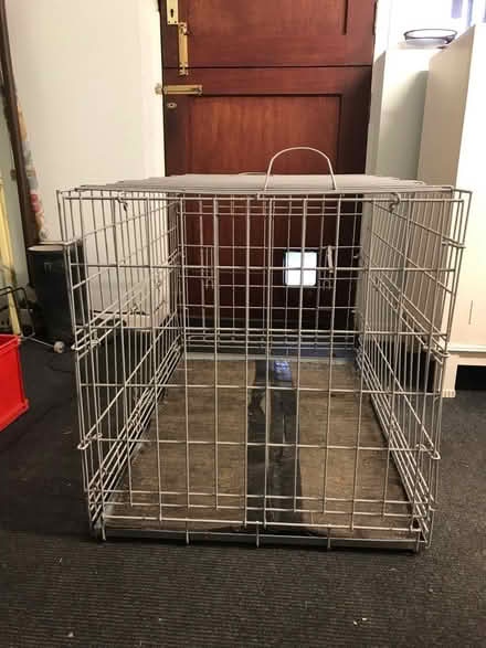 Photo of free Large Dog Cage (Chapeltown S35) #1