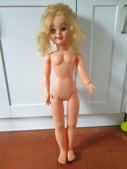 Photo of free Vintage doll 30 inches tall (76cm) (Hitchin SG4) #1