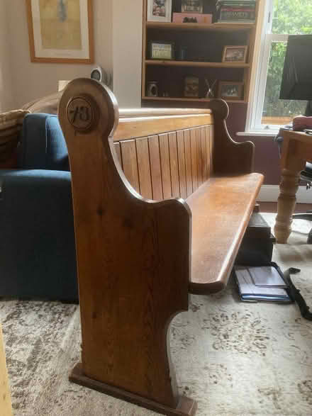 Photo of free Church pew/bench (Whitehill TN6) #3