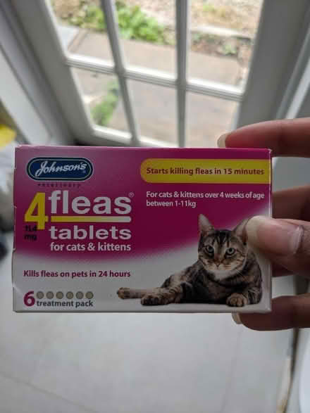 Photo of free Flea medication - cats (6 tablets) (Tooting SW17) #1