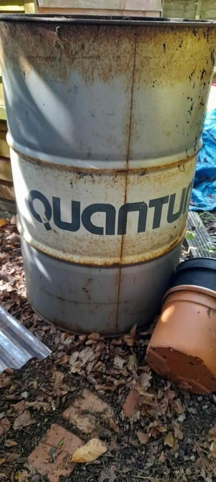 Photo of free 2 x empty 50 gallon oil drums (Harrogate, HG2) #2