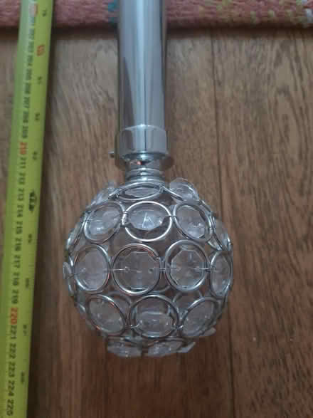 Photo of free Chrome Effect Curtain Rail (Denmead PO7) #2