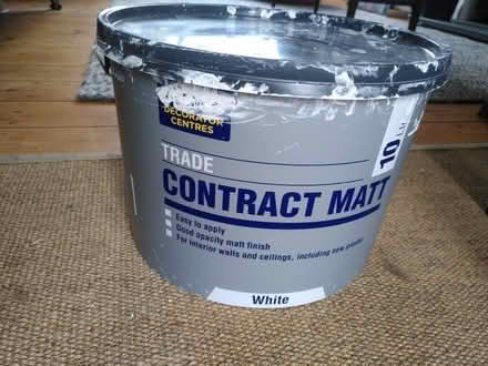 Photo of free white paint (Bowerham LA1) #1