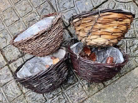 Photo of free Four Old Hanging Baskets (ME14 (ME14 (Detling)) #1