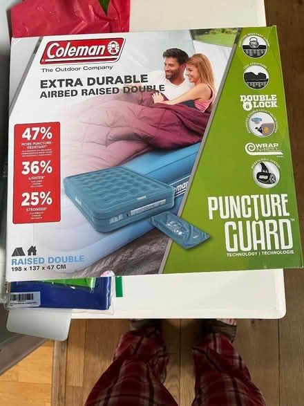 Photo of free Coleman Airbed Raised Double (Garsington OX44) #1