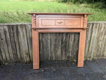 Photo of free Wooden fireplace surround (Mollington CH1) #1