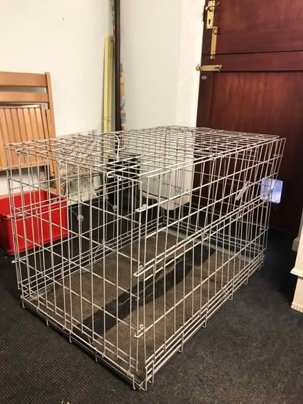 Photo of free Large Dog Cage (Chapeltown S35) #2