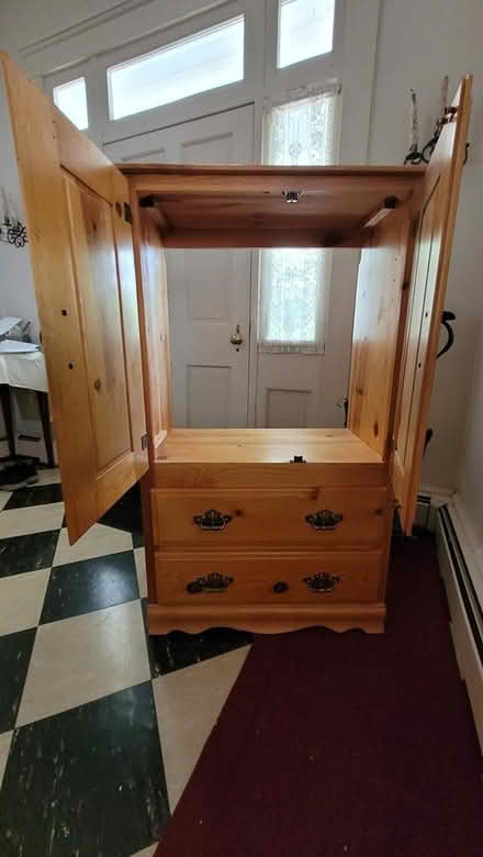 Photo of free Wood cabinet (North side Hagerstown) #1