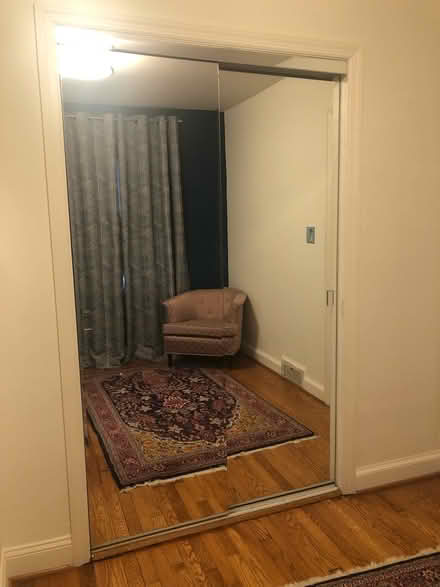 Photo of free Mirrored Sliding Closet Doors (Tanley Rd & New Hampshire Ave) #1