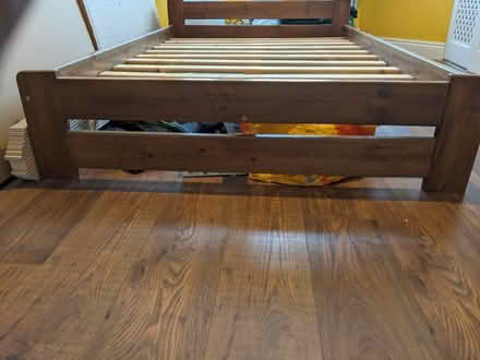 Photo of free Small double bed frame (Tooting SW17) #1