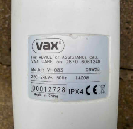 Photo of free Vax Upright Steam Cleaner (Greengates BD10) #1