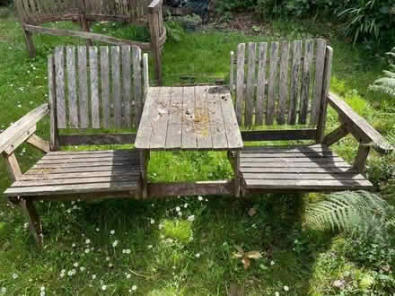 Photo of free Garden bench (Pound Hill RH10) #1
