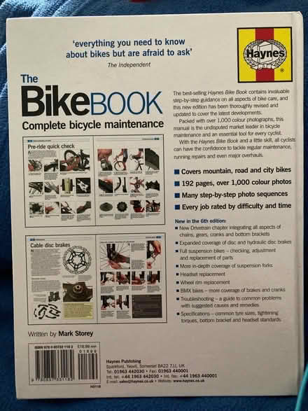 Photo of free Bike book (LE2) #2