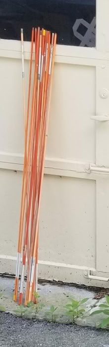 Photo of free Orange yard markers (South Chelmsford) #1