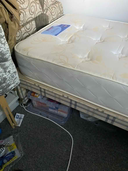Photo of free Single sprung matress and bed (St Albans) #2